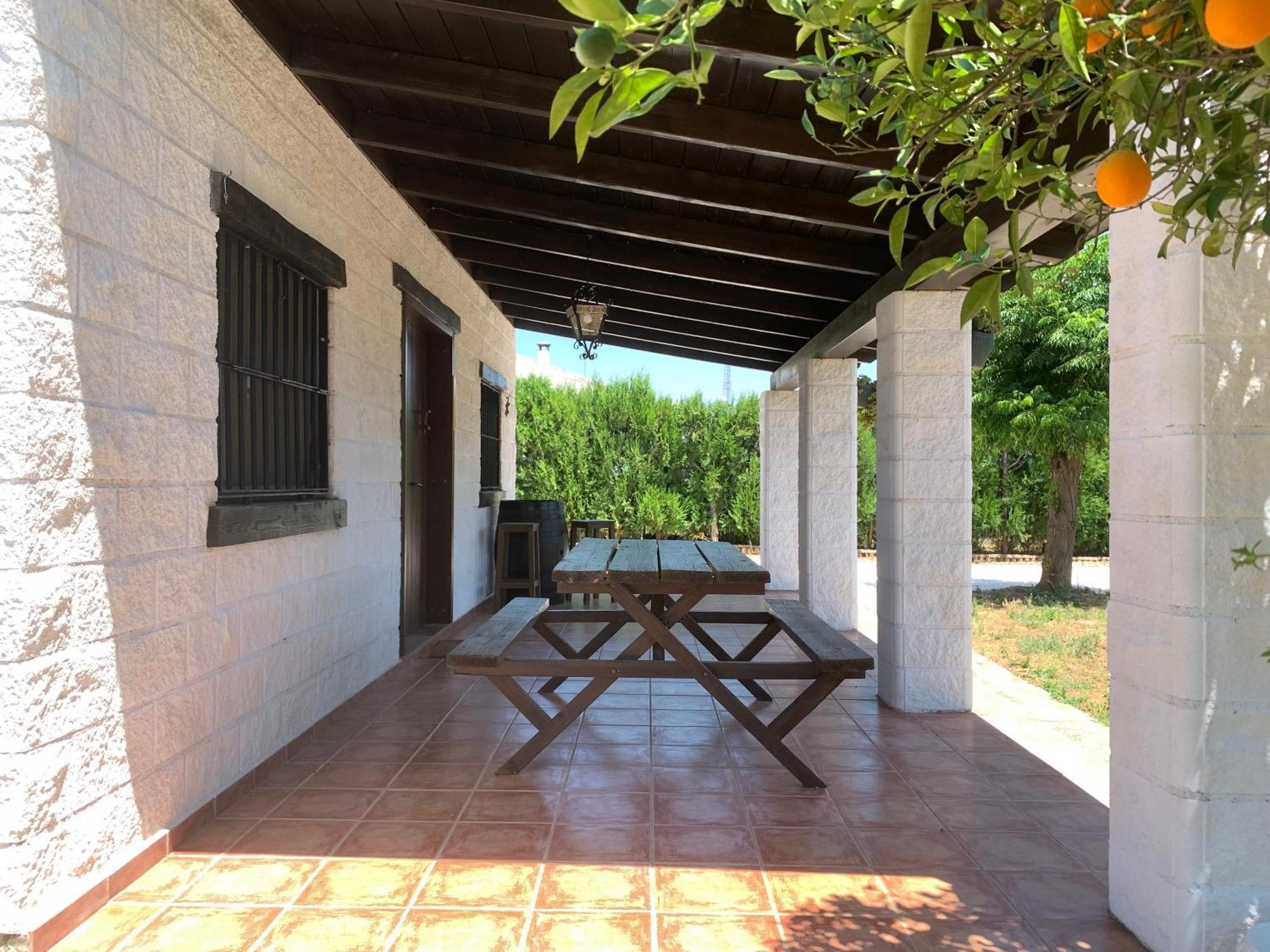 Cabana Rustica La Pililla Pilas Esterno foto